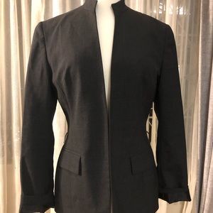 Lafayette 148 wool grey blazer M